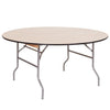 Round Wooden Table 60