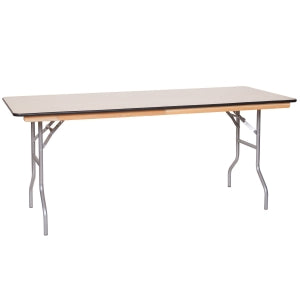 PRE 6 ft. x30 in. Wood Table