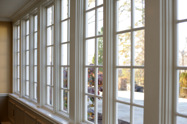 Windows inside of a home