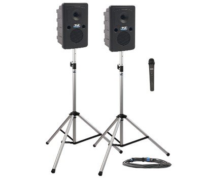 Anchor Go-Getter Dual Speaker PA System Wireless Handheld Microphone