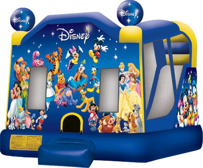 World of Disney 4-Combo Bounce House 